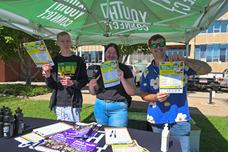 Youth Leaders at event