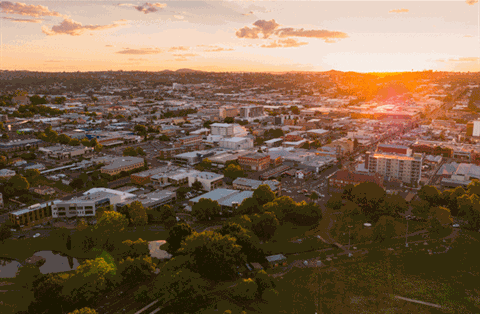 Aerial Toowoomba City