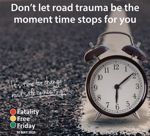 2025 Fatality Free Friday Logo