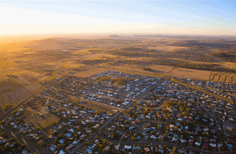 Wes Toowoomba Aerial