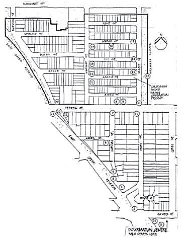 East Creek Park and Paddington Estate historic walking path