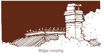 Ridge cresting