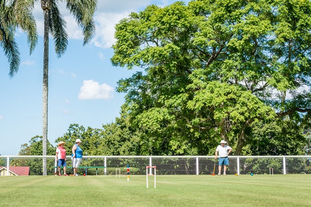 Laurel Bank Park croquet